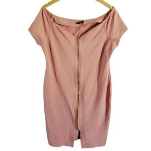 Haute Monde Boat/ Off Shoulder Sheath Dress 3XL